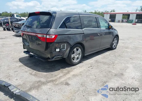 2013 Honda Odyssey Touring/Touring Elite from USA, damaged, VIN 5FNRL5H96DB068843